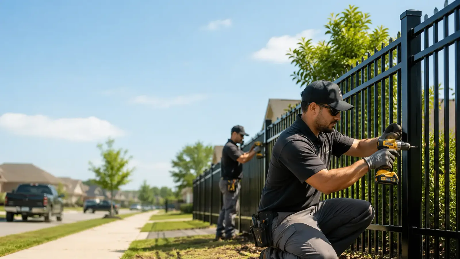 Metal Fence Installation in Hanford, CA